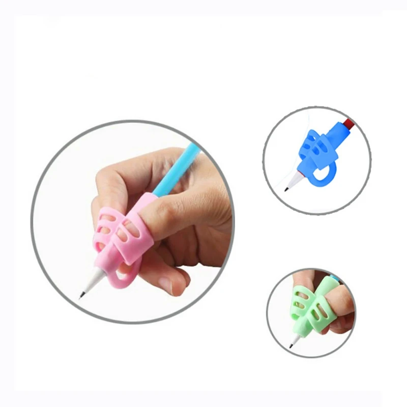 Three Fingers Thumb Protection Wrap Pencil Holder kindergarten children