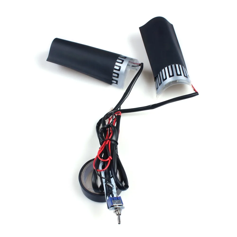 Universal Motorcycle Motorbike Heated Grip Kit Pads Handlebar Heater