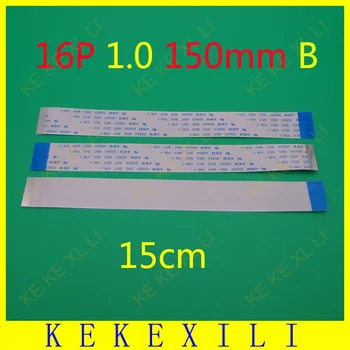 

5X 16 pin FFC FPC flat flexible cable 1.0mm pitch 16pin B Reverse / Anisotropy Length 150mm Width 17mm Ribbon Flex Cable