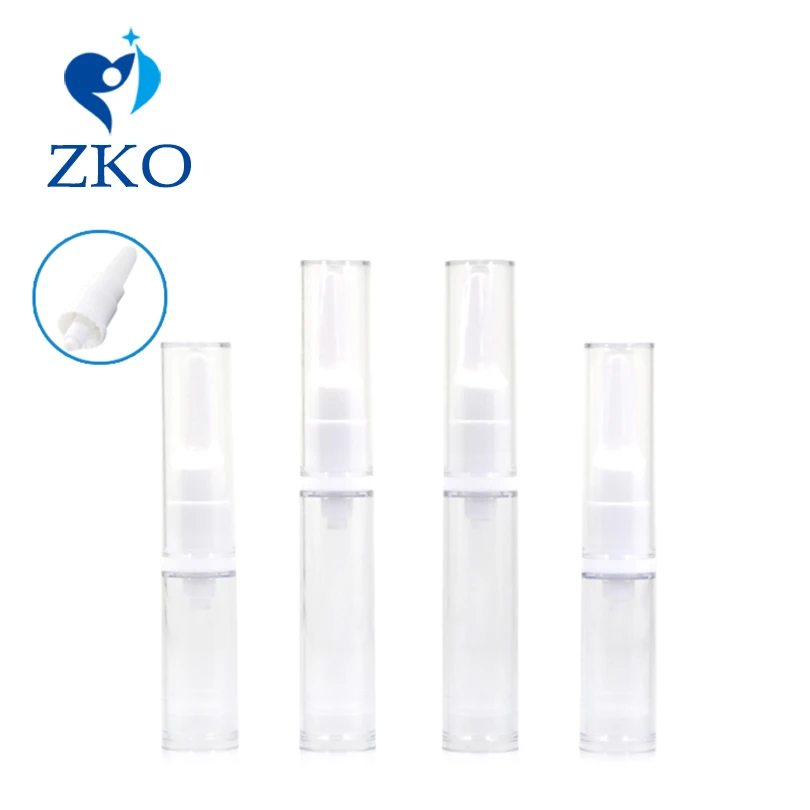 

1 pcs 10ml/15ml AS Eye cream Vacuum flask/Filling Bottles Travel Cream/ plastic Airless Pump Eye cream, Free shipping
