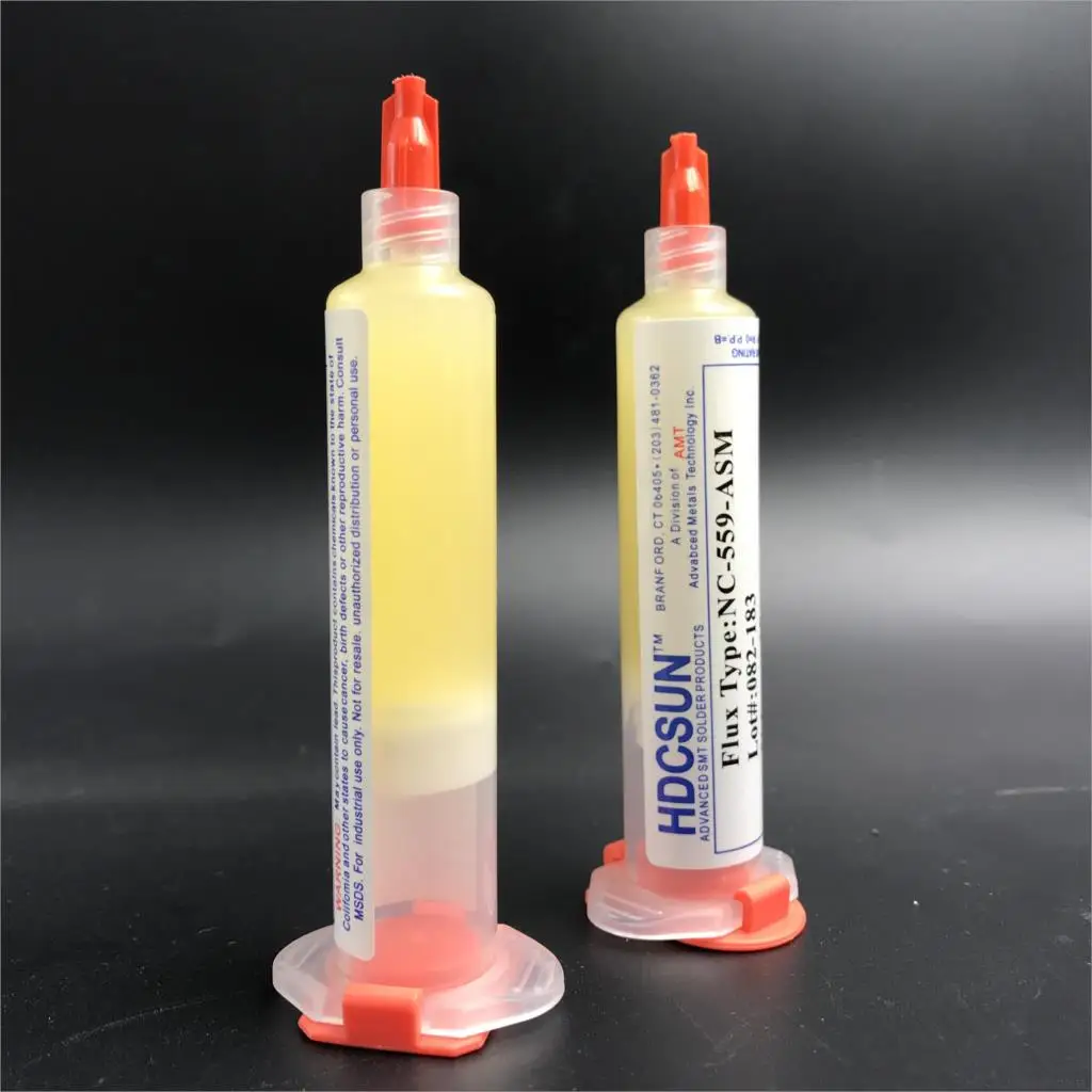 

HOT SALE 10cc NC-559-ASM Flux paste lead-free BGA PCB No-Clean Solder Paste solder flux Welding Advanced Oil Flux Grease