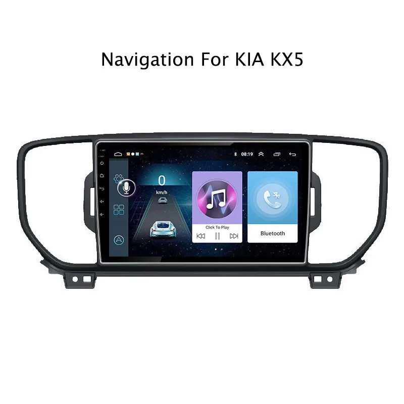 Автомагнитола с GPS навигацией мультимедийный DVD плеер для KIA Sportage 2016 2017 2018 KX5 9