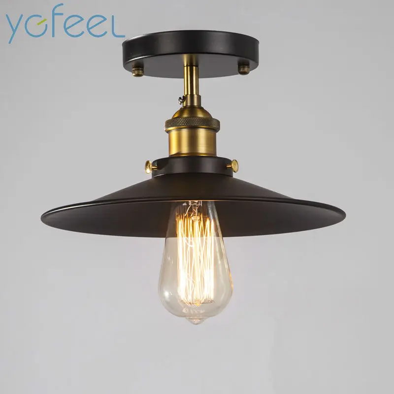 YGFEEL Ceiling Lights Rural Vintage Retro Style Metal ...