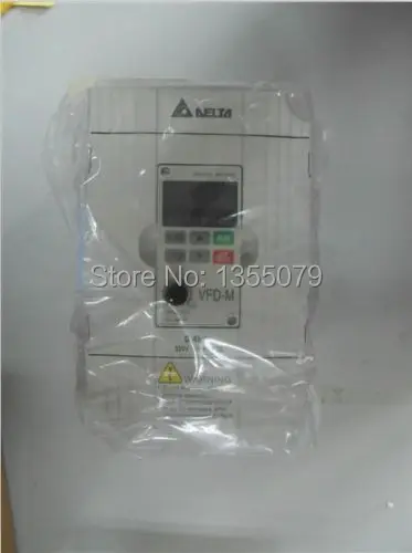 

Delta Motor Drive Inverter VFD004M21B-D 0.5HP 0.4KW 1 phase 220V 400W 0.1~400HZ