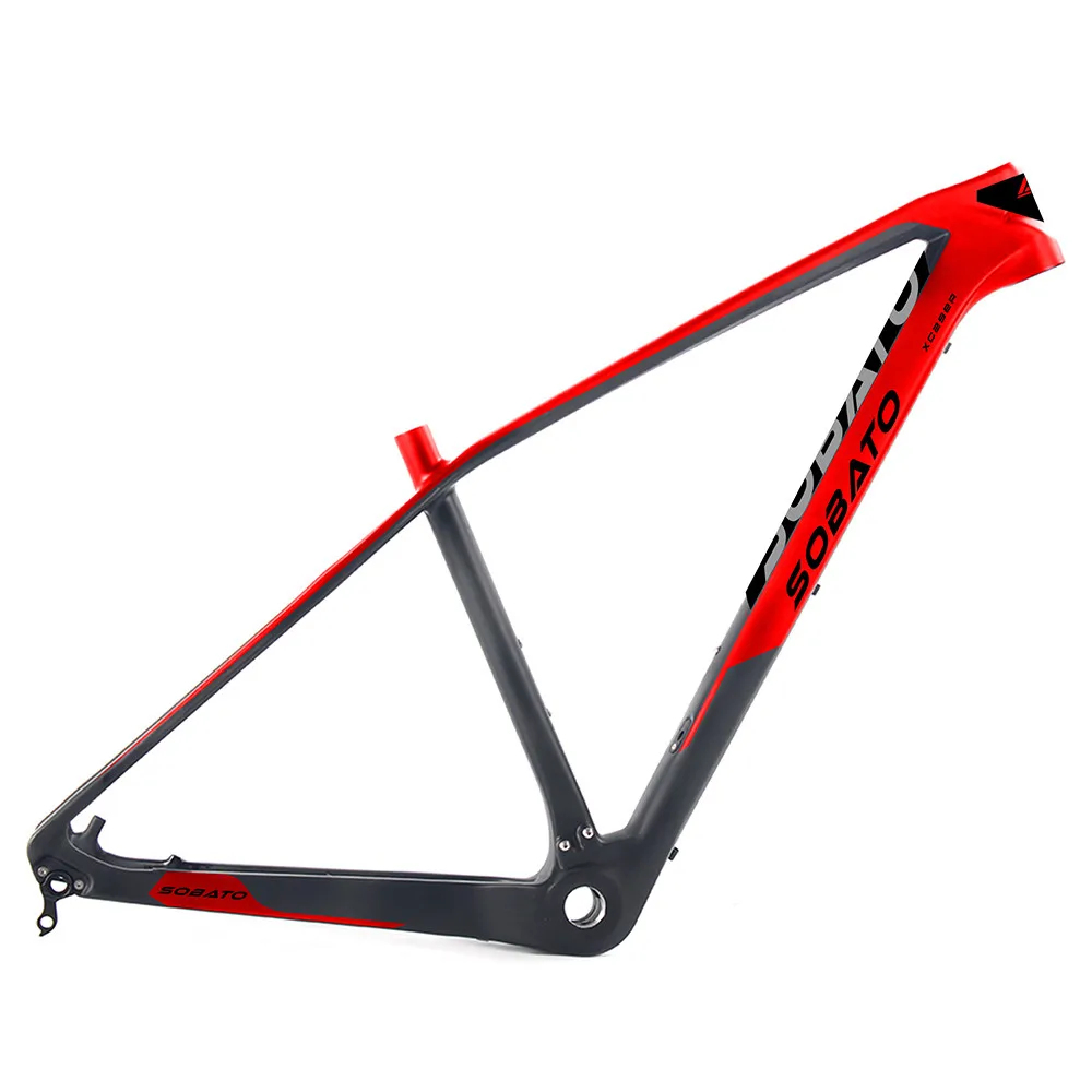 Sale SOBATO T800 carbon mtb frame 29er Chinese full carbon frame for bicicletas mountain bike 29 carbon bicycle frameset mtb 142/135 10 Sale SOBATO T800 carbon mtb frame 29er Chinese full carbon frame for bicicletas mountain bike 29 carbon bicycle frameset mtb 142/135 10