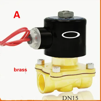 

DN10-50 electric actuator valve Direct acting one-way brass electric solenoid valve AC220V AC110V DC24V DC12V BSP/NPT energy saving solenoid valve