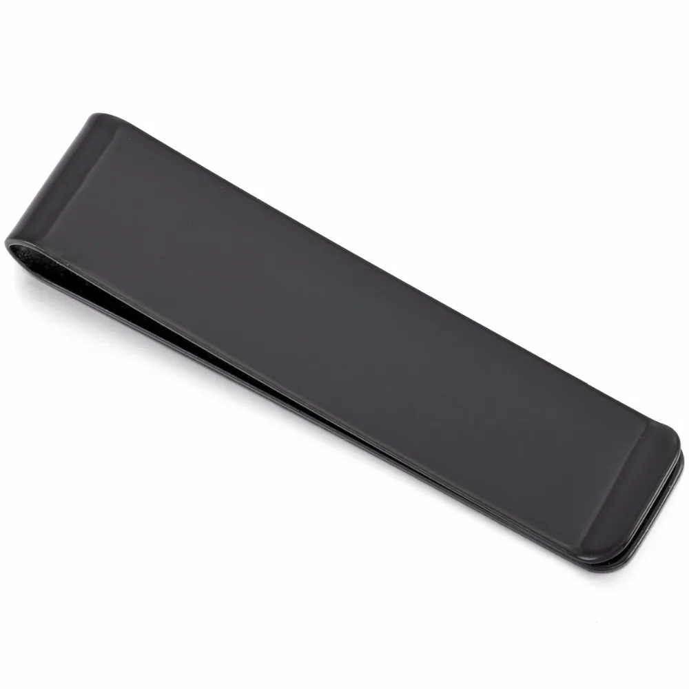 Money Clip Personalized Silver Stainless Steel Men's Credit Card Business Holder Fathers Valentines Day Gifts | Украшения и