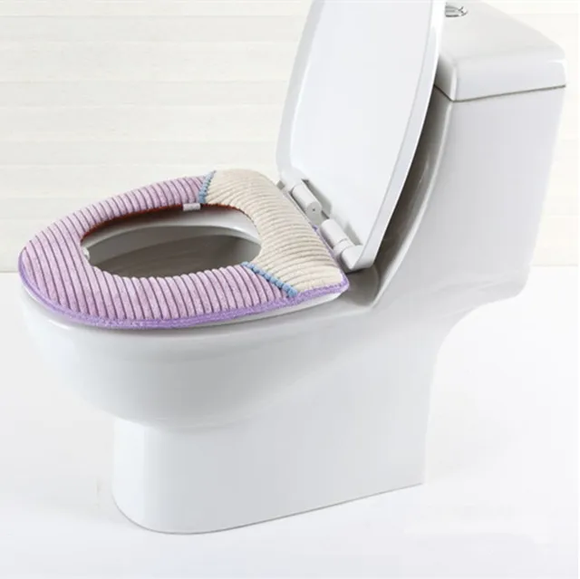 Bathroom Supplies High Quality Velvet Toilet Seats PU Leather