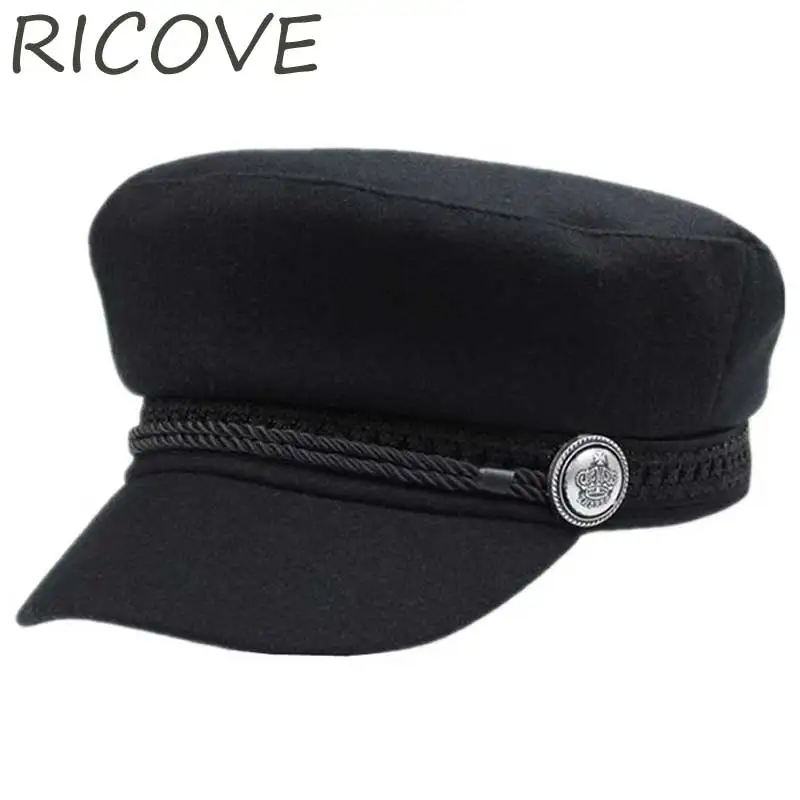 2018 Winter Hoeden Voor Vrouwen Zwarte Baseball Caps Herfst Mannen