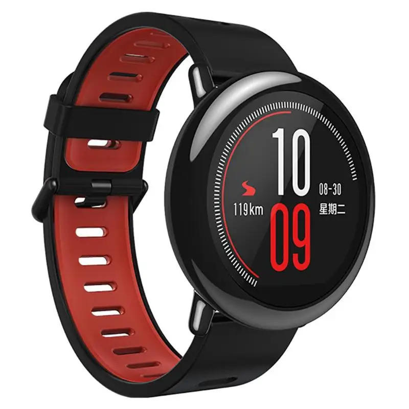 Xiaomi Amazfit Pace 1,34 дюймов цветной экран Смарт-часы gps ГЛОНАСС глобальная версия для Xiaomi PPG датчик сердечного ритма 1,2 ГГц Binucl