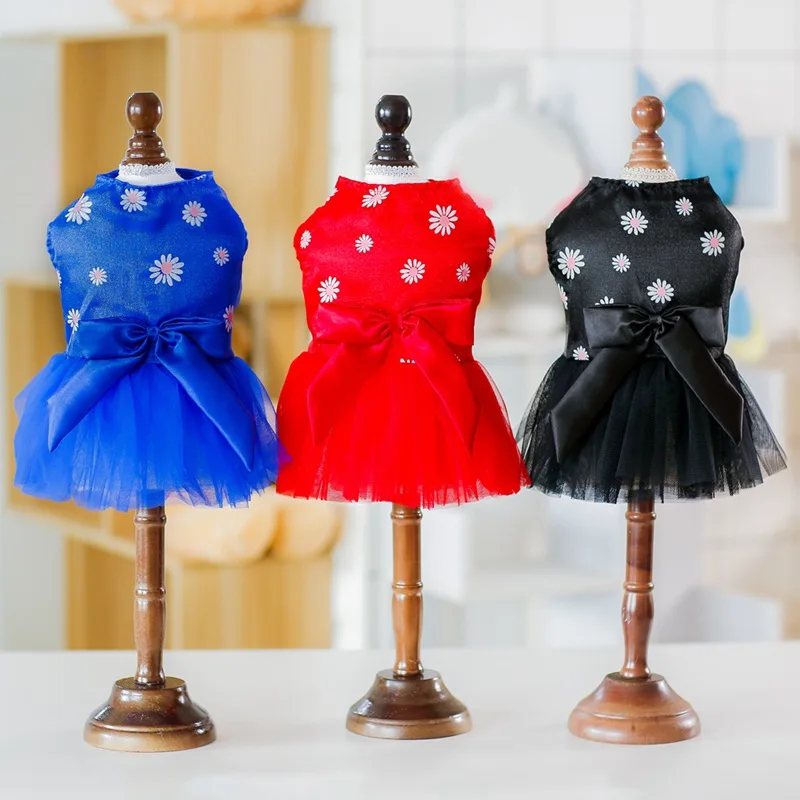 

Dog Spring Summer Dress Puppy Small Dog Lace Princess Clothes For Small Dogs Dress Chihuahua Dog Mascotas Roupa Pet Cachorro