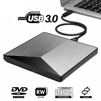 

USB 3.0 DVD Drive Portable None Optical Drive CD DVD RW ROM Player Slim Portable USB 3.0 None Drive r20