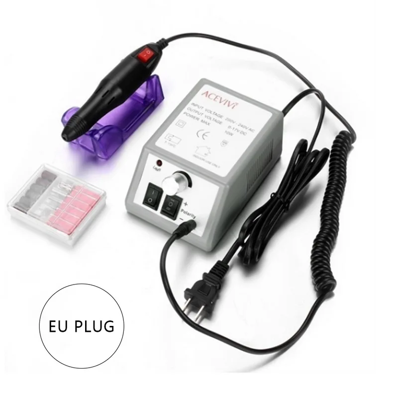 Bfaccia Professional Electric Nail Drill Machine Manicure Pedicure Tools Kit Nail Polish Grinding Machine For Gel Polish