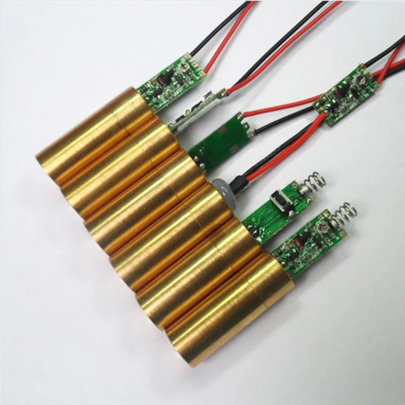 

3V 532nm green laser module laser head device stage light show laser module positioning sight 10mW
