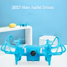 2017 Attop Novo brinquedo rc zangão A15 2.4g 4ch mini rc voando brinquedo de alta qualidade bolso zangão com câmera profissional HD melhor presente para crianças