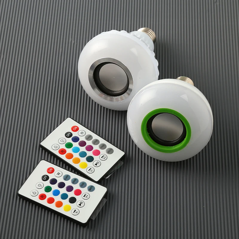 

Bluetooth Looks Good E27 Wireless PC Remote Control Easy To Pair Power Factor 0.8 Light Bulb Led with Random 2 Models Shipping
