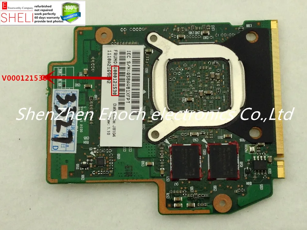 Видеокарта MOUGOL V000121530 для Toshiba satellite A300 A305 материнская плата видеокарта VGA PT10S