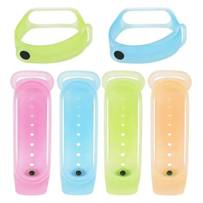 

Transparent Jelly Silicone Replacement Wristband Watchband Strap for XiaoMi Miband 3 Smart Wristwatch Accessories for Miband3