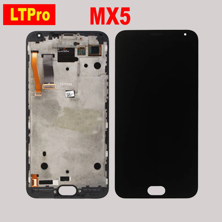 Оригинальный LTPro для 5 дюймового Meizu MX5 MX ЖК дисплей экран с рамкой + сенсорная