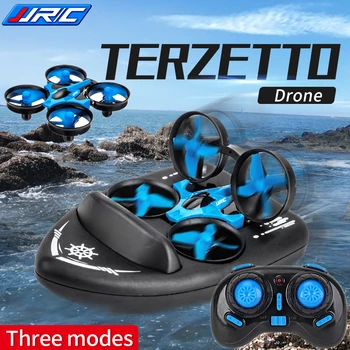 

Quadcopter/Vehicle/Hovercraft Boat Mini Drone JJRC H36F 3in1 Sea Land and Air VS JJRC H36 E010 Toys Gifts for Kids