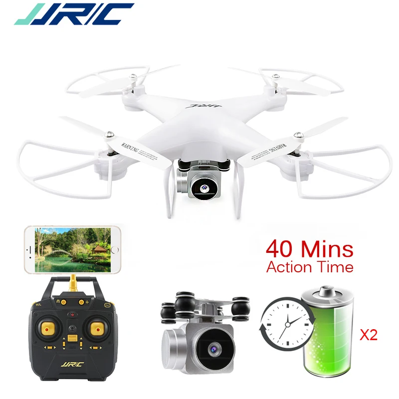 JJR/C JJRC H68 Drone камера HD 2MP 200 Вт 720 P высота Удержание Headless режим Открытый RC Quadcopter батарея 20 минут Fly Time