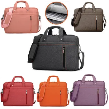

13 14 15 17 Inch Waterproof Nylon Computer Laptop Notebook Tablet Bag Bags Case sleeve Messenger Shoulder unisex men women