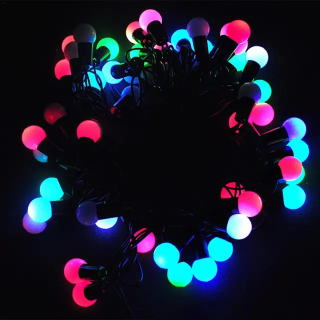 Kaigelin 5m 50 Led String Lights Waterproof Colorful Fairy Kaigelin 5m 50 Led String Lights Waterproof Colorful Fairy Christmas Outdoor Lighting Chain Decoration