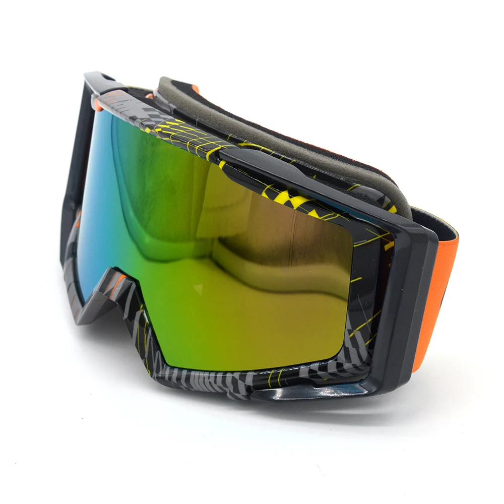 rainbow style colorful Ski Goggles Country Google Tinted UV400 Skating