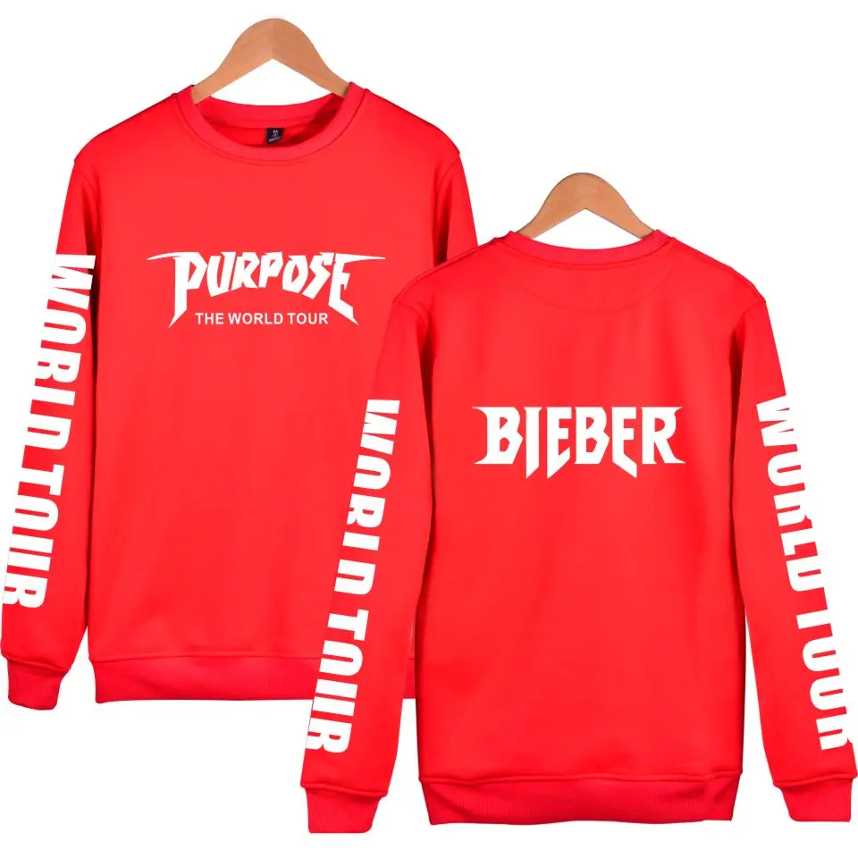 Justin Bieber 2017 New Style With Capless hoodies Men/Women Kpop Sweatshirt Fashion New for winter and autummn 4XL Plus Size