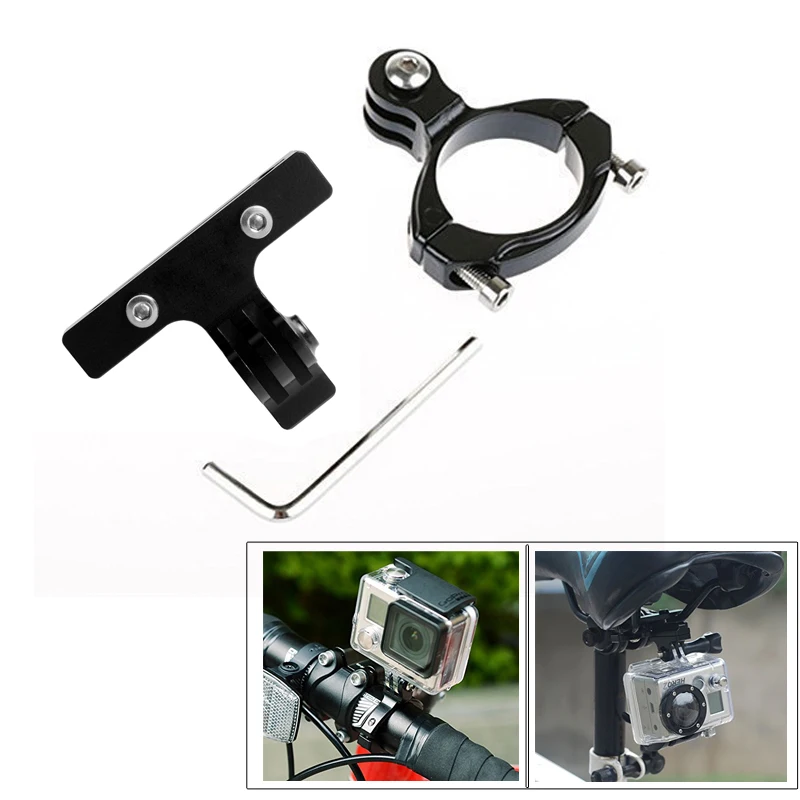 Gopro accessories Bike Handlebar Aluminum Alloy Bicycle Seat Saddle