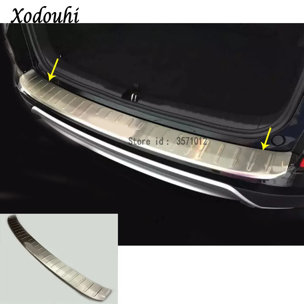 For Honda CRV CR-V 2012 2013 2014 2015 2016 car Stainless steel Back Rear Pedal Door Scuff Plate Frame outside Threshold Trunk For Honda CRV CR-V 2012 2013 2014 2015 2016 car Stainless steel Back Rear Pedal Door Scuff Plate Frame outside Threshold Trunk