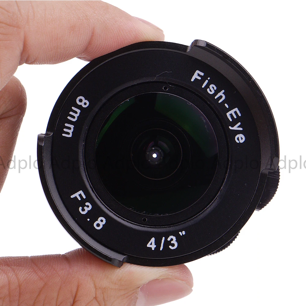 Объектив рыбий глаз 8 мм F3.8 для камеры C Mount + к Micro M4/3 / NEX N1 Pentax Q /Fuji M M2 переходное