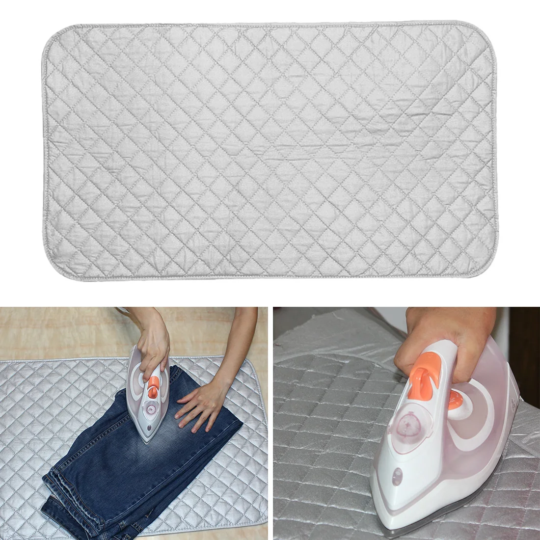 Ironing Blanket Foldable Anti Slip Premium Cotton Magnetic Ironing