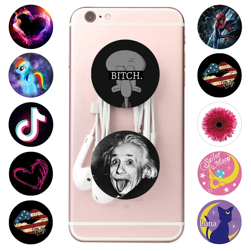 

Popsoket Holder Phone Ring Grip Pipsocket Stand Pocket Socket Round Gasbag Back Case Folding Sticker Stand попсокет Popsocet