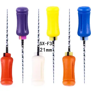 

1Pack(6pcs)21mm SX-F3 Dental Root Canal Files Niti Hand Endodontic File Rotary