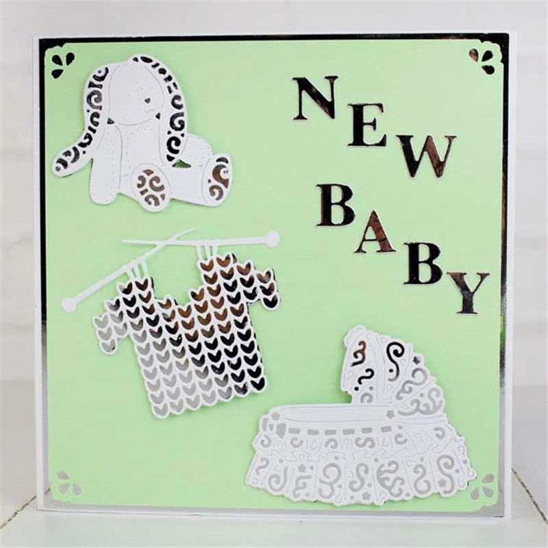 

Naifumodo Sweater Element Metal Cutting Dies New 2019 for Clothes Dies Scrapbooking Card Decor Craft Dies Embossing