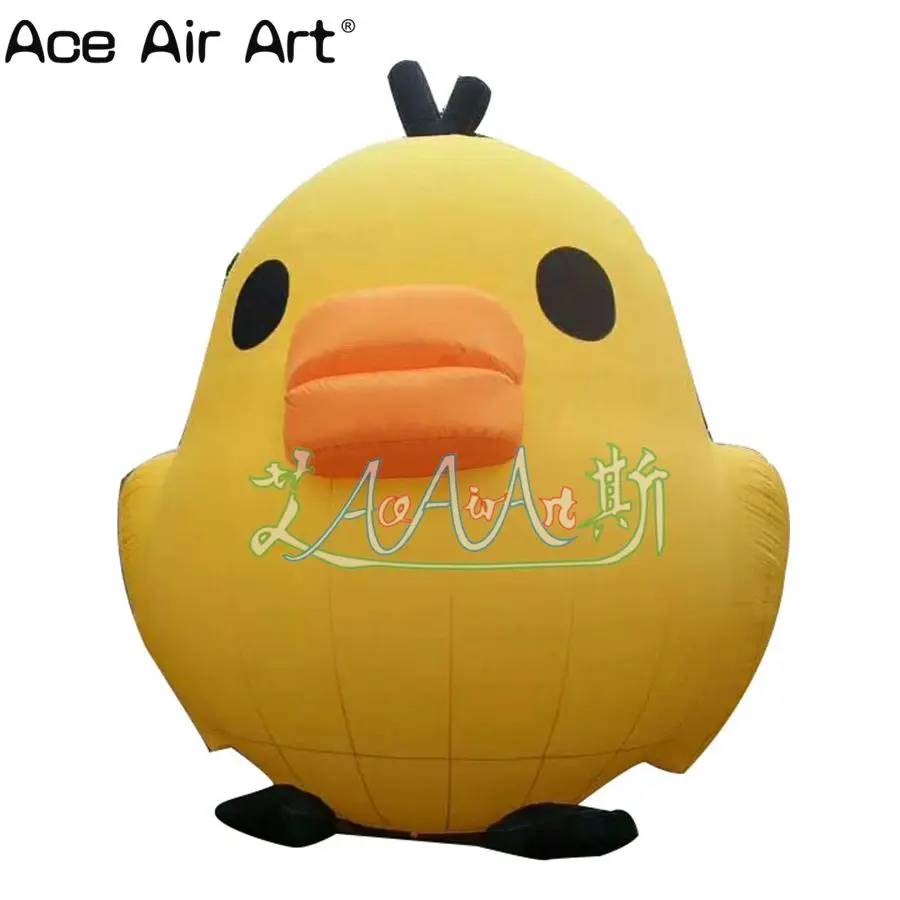 

funny yellow inflatable animal cartoon , Inflatable chick for event,inflatable chickabiddy for sale