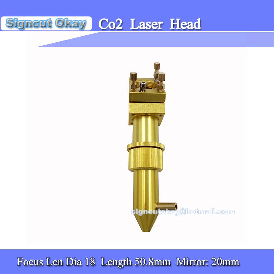 laser engraving machine spare parts co2 laser engraver laser head 18 50