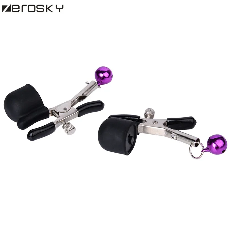 Zerosky Женский Вибратор с зажимом молочная секс игрушка электрический шок