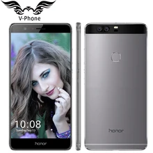 Оригинальный Huawei Honor V8 4 г LTE мобильный телефон 5.7 дюймов 4 ГБ Оперативная память 32 ГБ Встроенная память Android 6.0 Кирин 950 Octa Core Dual сзади 12.0MP 3 Камера