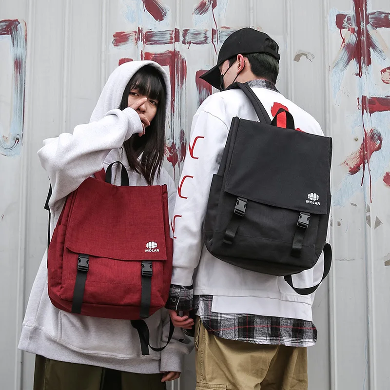 

2019 HOT Sale INS Style Travel Backpack Canvas Men Casual Bag Computer Backpack Women Korean Harajuku Large Capacity Backpack