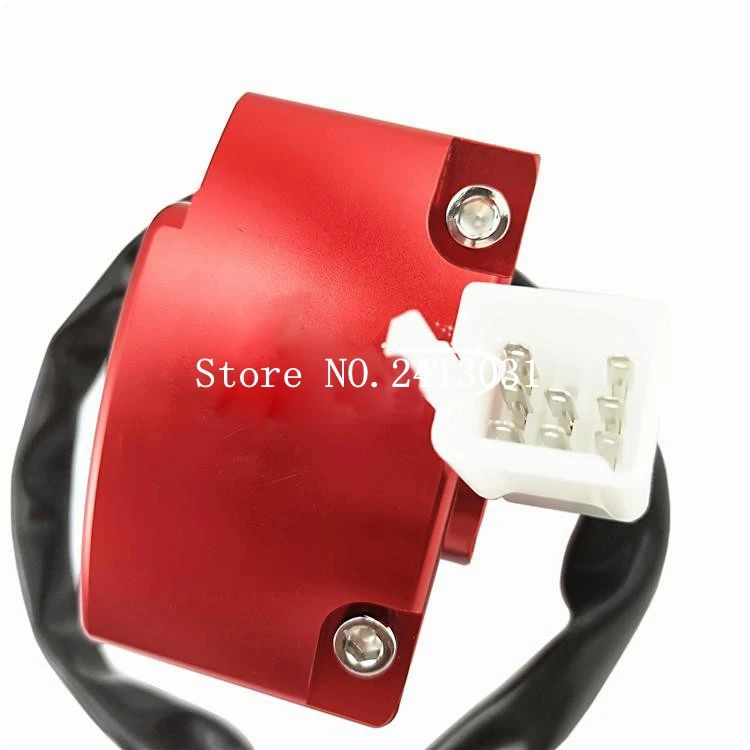 Electric Motorcycle Scooter Switch Assembly Cnc Aluminum Alloy 22mm For Yamaha