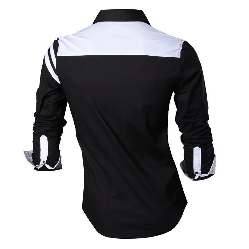 2019 الربيع الخريف الميزات قمصان الرجال جينز غير رسمي قميص جديد وصول طويلة الأكمام عارضة سليم صالح الذكور قمصان Z006