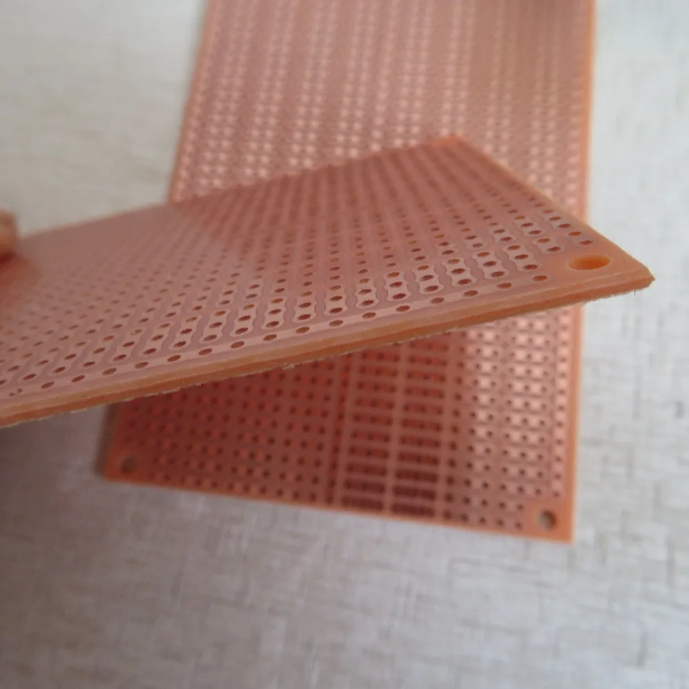 5 шт./лот 7x10 см универсальная полосатая доска Veroboard vero experiment Board 3er uncut joint Platine