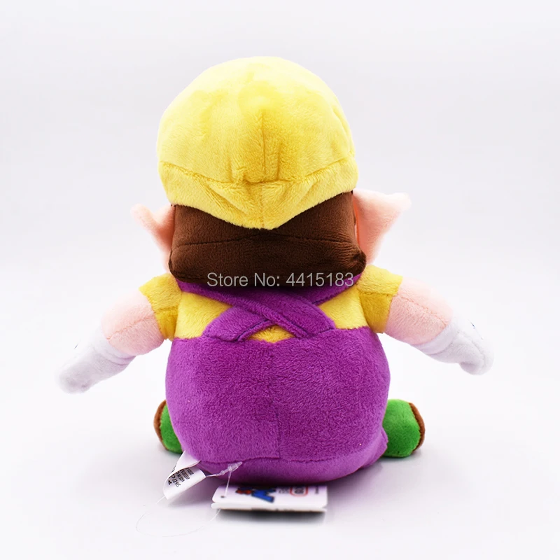 2 стиля аниме Super Mario Bros Waluigi Wario Peluche Кукла Плюшевая мягкая детская игрушка отличный рождественский подарок для детей