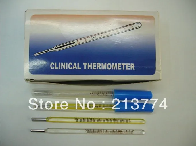 DHL/EMS Free shipping 120pcs/lot Armpit Clinical Thermometer oral use