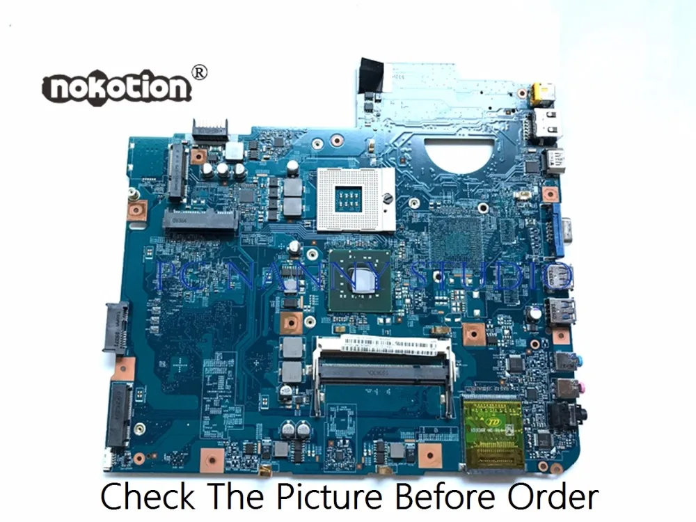 

PANANNY FOR acer aspire 5738 laptop motherboard mbp5601009 MB. p5601.009 48.4cg07.011 GM45 DDR2 tested