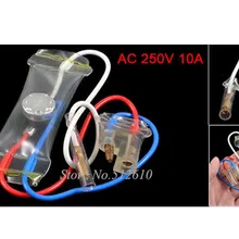 Цена оптовой продажи KSD303-A 2 провода-7C морозильник термостат размораживания переключатель переменного тока 250 V 10A 5 шт./лот