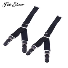 Прямые стильные и стильные эластичные подвязки для чулок с креплением для чулок с утенком и металлическим или пластиковым зажимом