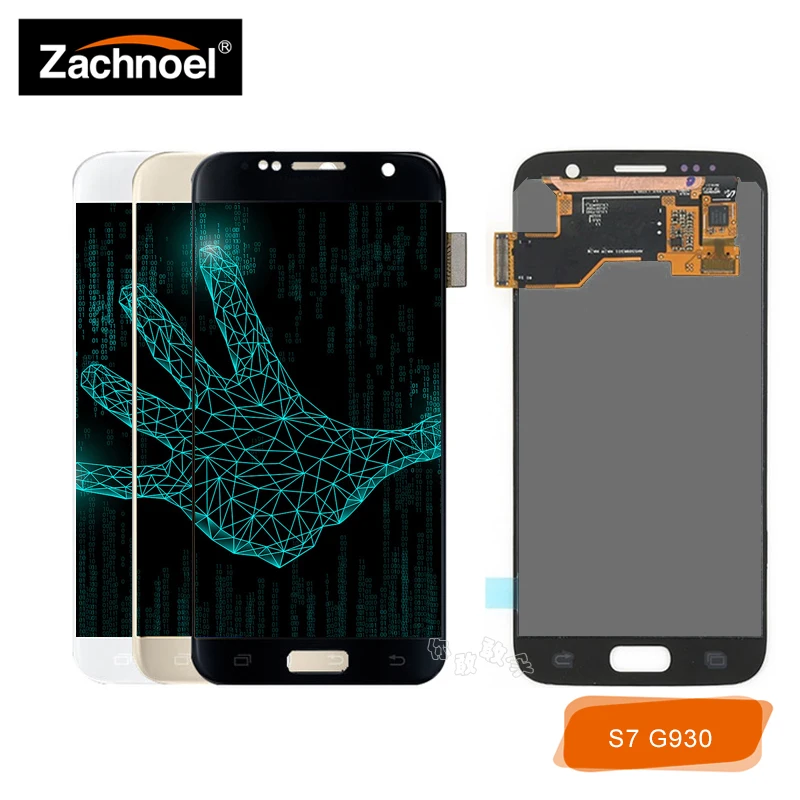 

Replacement Screen for Samsung Galaxy S7 G930 G930F G930A G930V G930P LCD Display with Touch Screen Digitizer Assembly